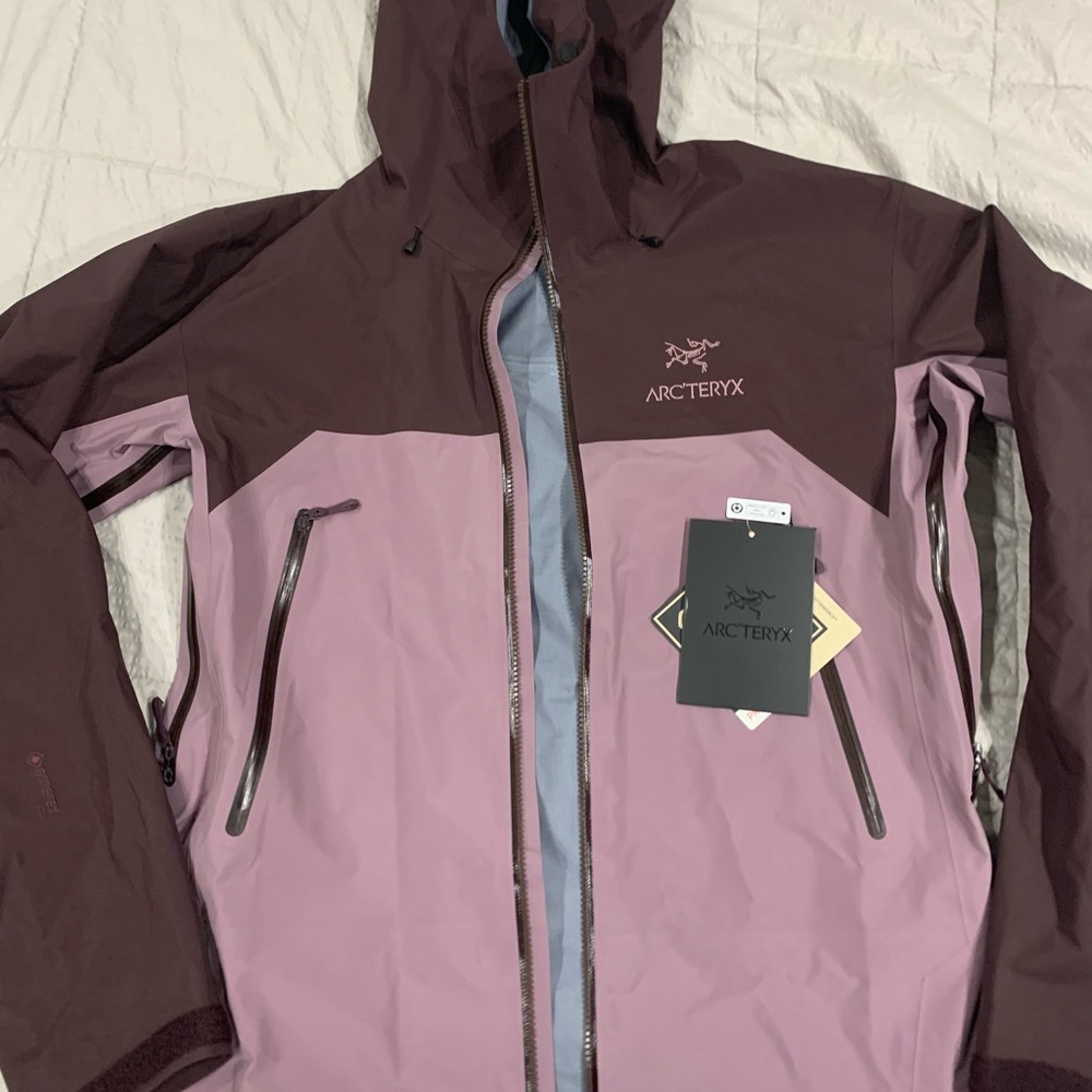 Arc'teryx Mens  Two-Tone Jacket - Purple and Brown